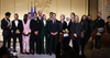Ă lâĂlysĂ©e, Emmanuel Macron donne rendez-vous aux entrepreneurs des quartiers qui financeront bientĂŽt nos retraites