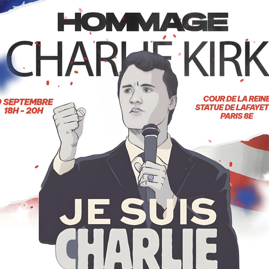 Aux funĂ©railles de Charlie Kirk, lâextrĂȘme-droite française donne un cours de marketing