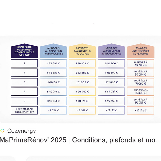 MaPrimeRénov: un dispostitif recentré et adapté aux précarités énergétiques et sociales