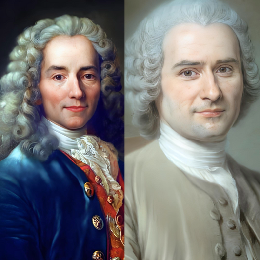 La religion fut au cĆur des querelles entre Voltaire et Rousseau
