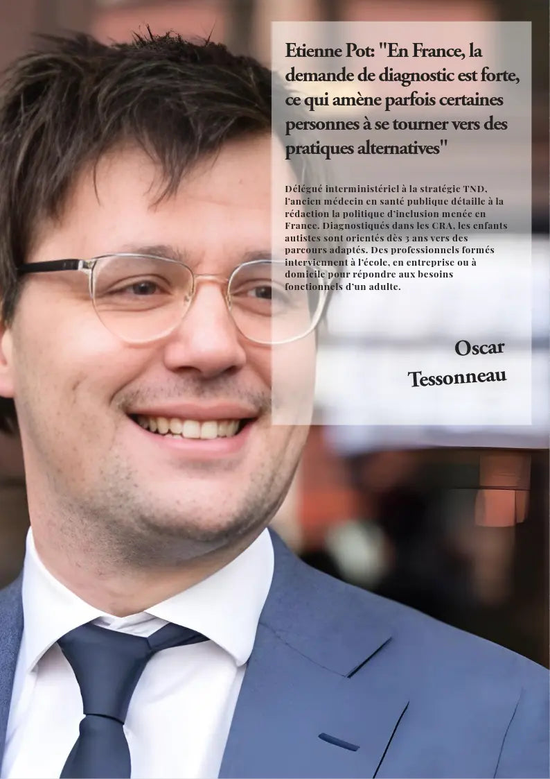 Etienne Pot: "En France, la demande de diagnostic est forte, ce qui amène parfois certaines personnes à se tourner vers des pratiques alternatives"