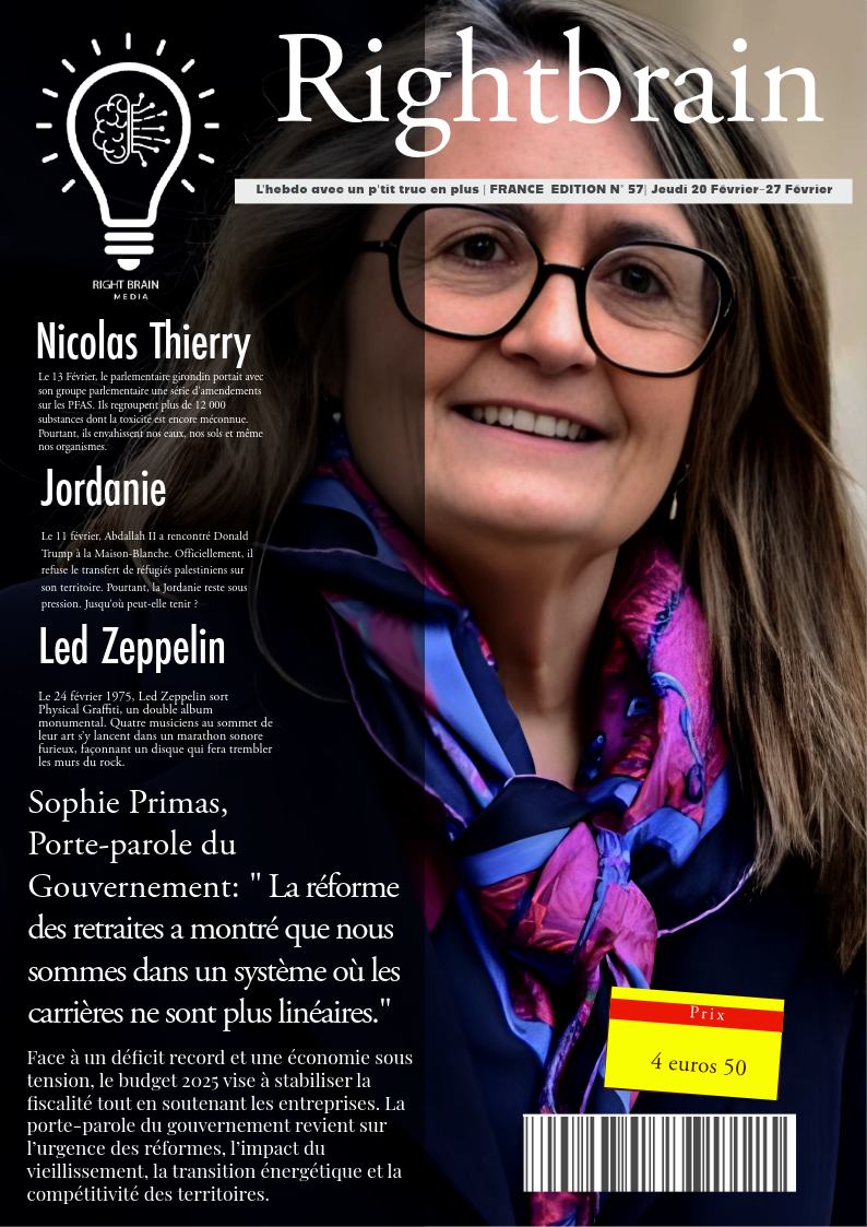 Sophie Primas, Porte-parole du Gouvernement: " La réforme des retraites a montré que nous sommes dans un système où les carrières ne sont plus linéaires."