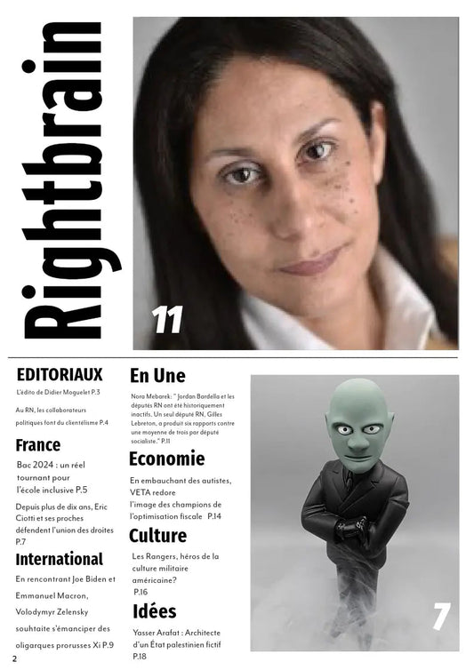 Nora Mebarek: " Bien que nous soyons fiers de la campagne menée avec Raphaël Glucksmann, les résultats européens sont préoccupants." - Rightbrain Magazine store
