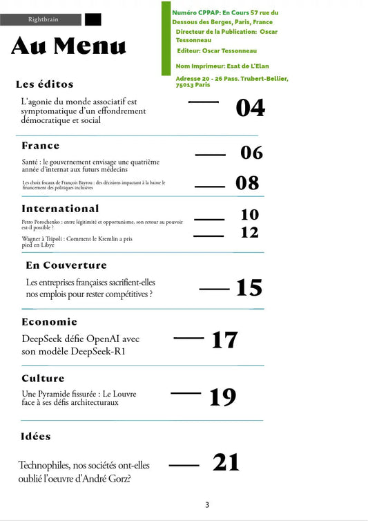 Nos milliardaires créent-ils autant d'emplois qu'ils l'entendent? - Rightbrain Magazine store