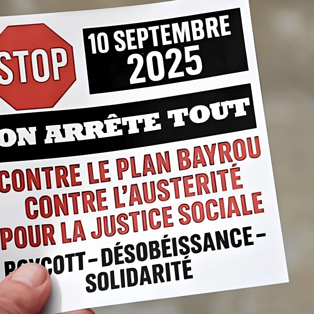 10 septembre : une date au cœur des nouvelles formes de militantisme politique - Rightbrain Magazine store 