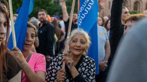 Reportage photo En Arménie, la victoire de Nikol Pachinian ne se résume pas à un choix entre l’Europe et la Russie