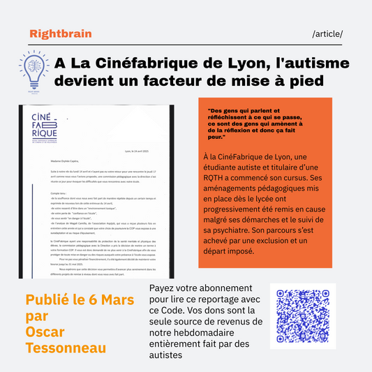 Orphée CAMÉRA : Des gens qui parlent et réfléchissent à ce qui se passe, ce sont des gens qui amènent à de la réflexion et donc ça fait peur.