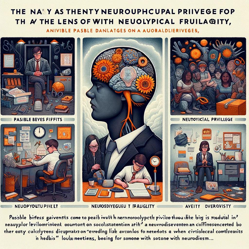 Comment comprendre le privilège neurotypique? - Rightbrain Magazine store 