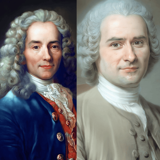 La religion fut au cœur des querelles entre Voltaire et Rousseau - Rightbrain Magazine store 