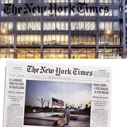Matter of Opinion : le podcast qui révèle un glissement profond au New York Times - Rightbrain Magazine store 