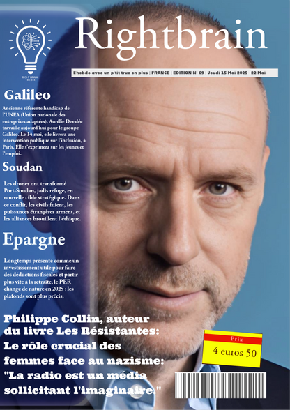 Philippe Collin, auteur du livre Les Résistantes: Le rôle crucial des femmes face au nazisme: "La radio est un média sollicitant l'imaginaire."