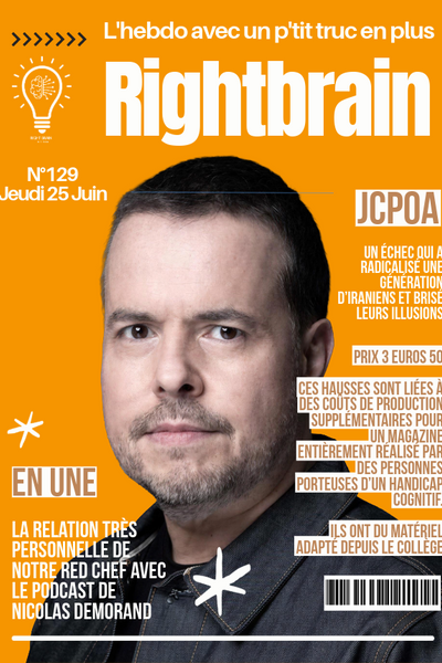En Une: La relation très personnelle de notre red chef avec le podcast de Nicolas Demorand