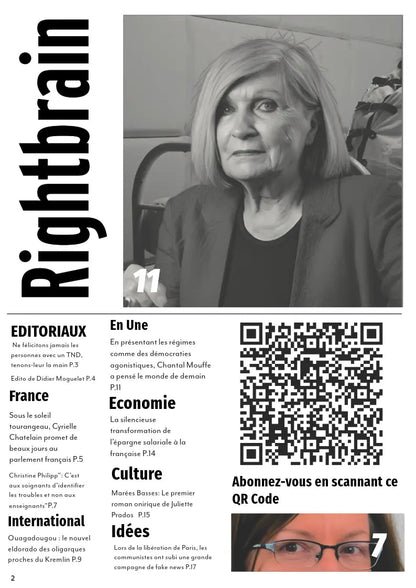 Chantal Mouffe et la démocratie agonistique - Rightbrain Magazine store