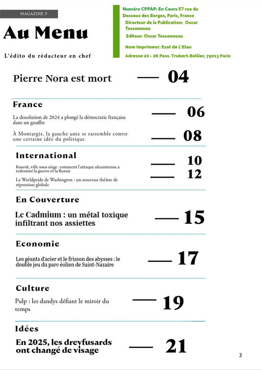 Du poison dans nos corn-flakes - Rightbrain Magazine store
