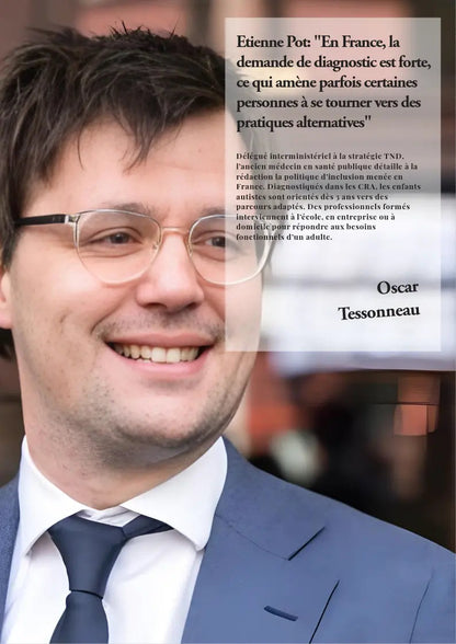 Etienne Pot: "En France, la demande de diagnostic est forte, ce qui amène parfois certaines personnes à se tourner vers des pratiques alternatives" - Rightbrain Magazine store