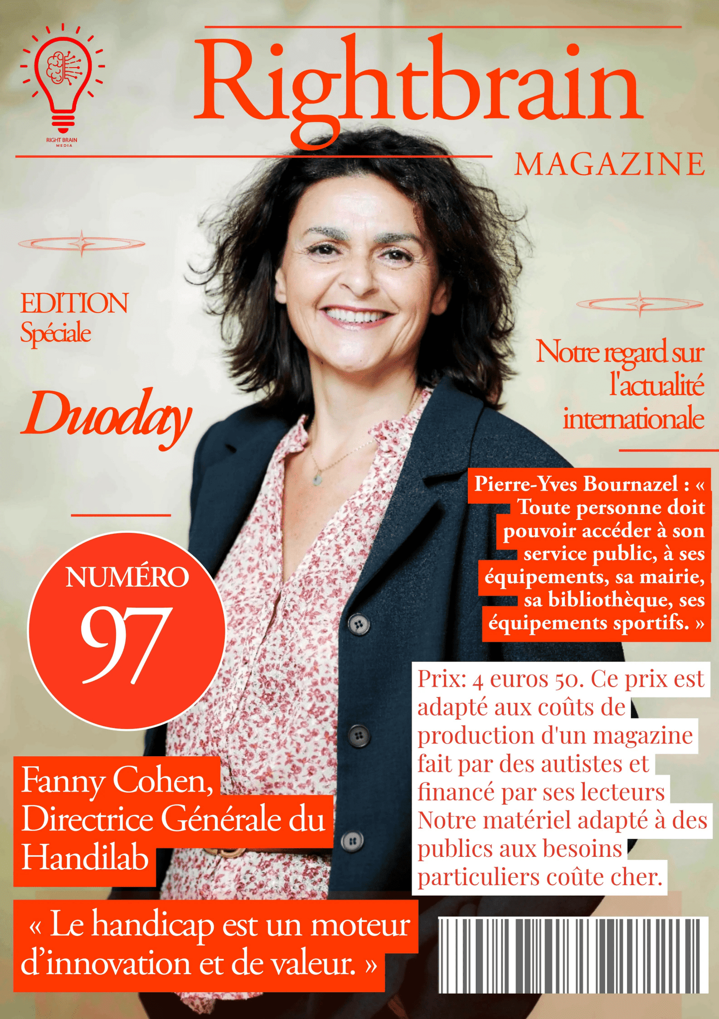 Fanny Cohen, Directrice Générale du Handilab: « Le handicap est un moteur d’innovation et de valeur. » - Rightbrain Magazine store