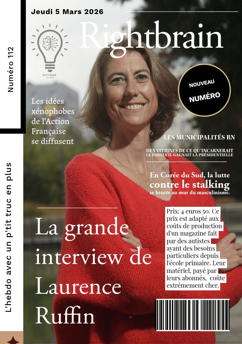 La grande interview de Laurence Ruffin - Rightbrain Magazine store
