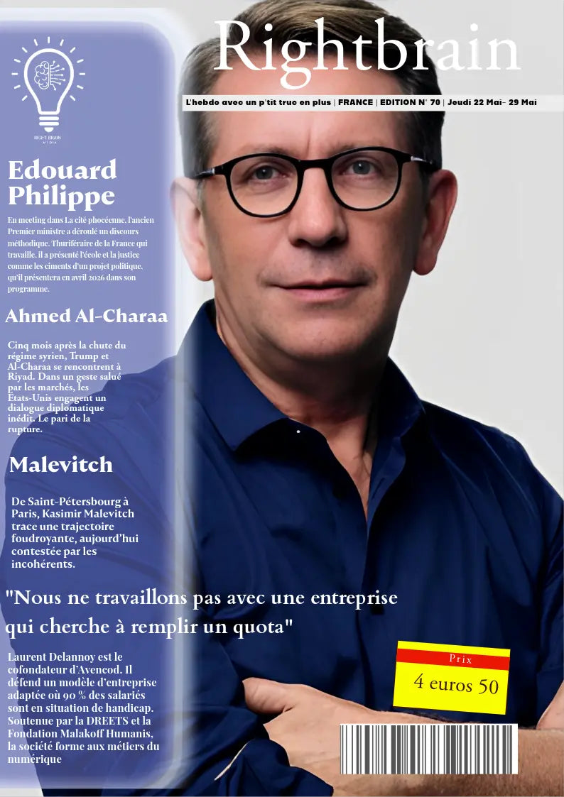 Laurent Delannoy, fondateur de L'Entreprise Adaptée ( EA) Avencod: "Nous ne travaillons pas avec une entreprise qui cherche à remplir un quota" - Rightbrain Magazine store