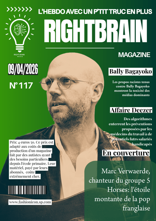 Marc Verwaerde, chanteur du groupe 5 Horses: l'étoile montante de la pop franglaise - Rightbrain Magazine store