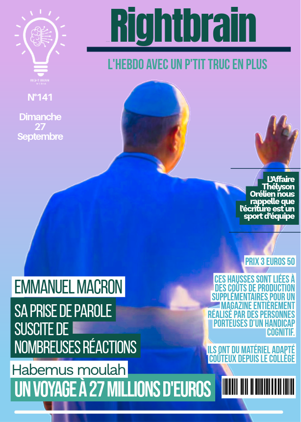 Right Brain Magazine, numéro 141 du 1er octobre 202