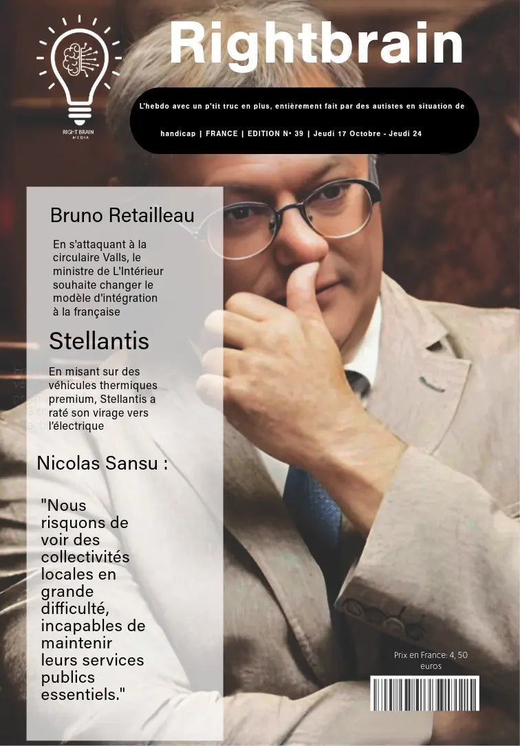 Nicolas Sansu : "Nous risquons de voir des collectivités locales en grande diﬀiculté, incapables de maintenir leurs services publics essentiels." - Rightbrain Magazine store