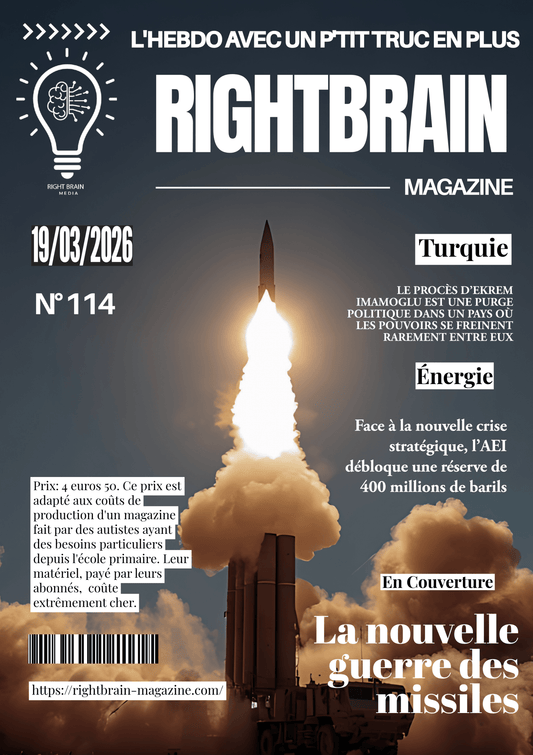 Numéro 115 : La nouvelle guerre des missiles - Rightbrain Magazine store