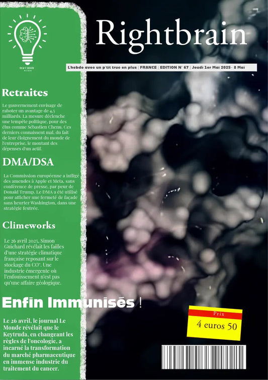 Numéro 67, Le long chemin qui a mené l’immunothérapie du laboratoire aux chambres d’hôpital - Rightbrain Magazine store