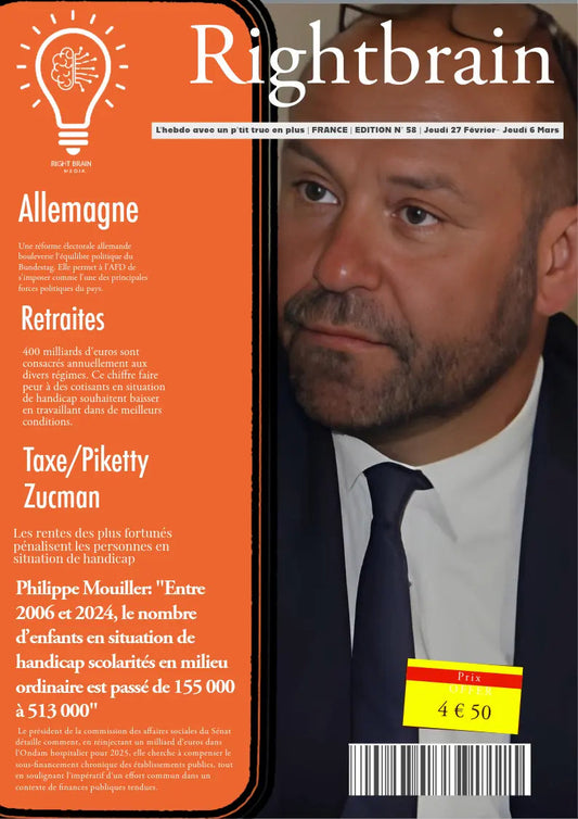 Philippe Mouiller: "Entre 2006 et 2024, le nombre d’enfants en situation de handicap scolarités en milieu ordinaire est passé de 155 000 à 513 000" - Rightbrain Magazine store