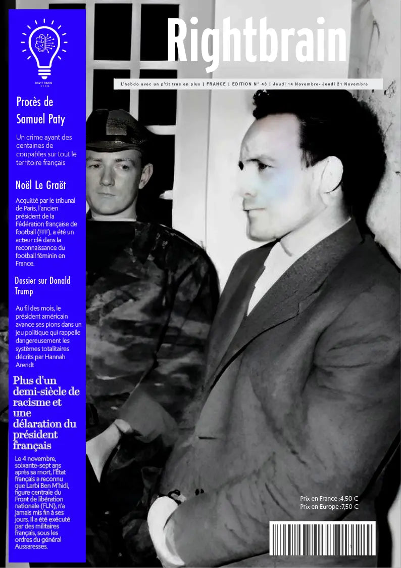 Plus d'un demi-siècle sur la mort de Larbi Ben M'Hidi et une déclaration du président français - Rightbrain Magazine store