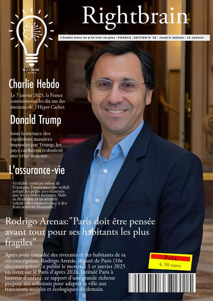 Rodrigo Arenas:"Paris doit être pensée avant tout pour ses habitants les plus fragiles" - Rightbrain Magazine store