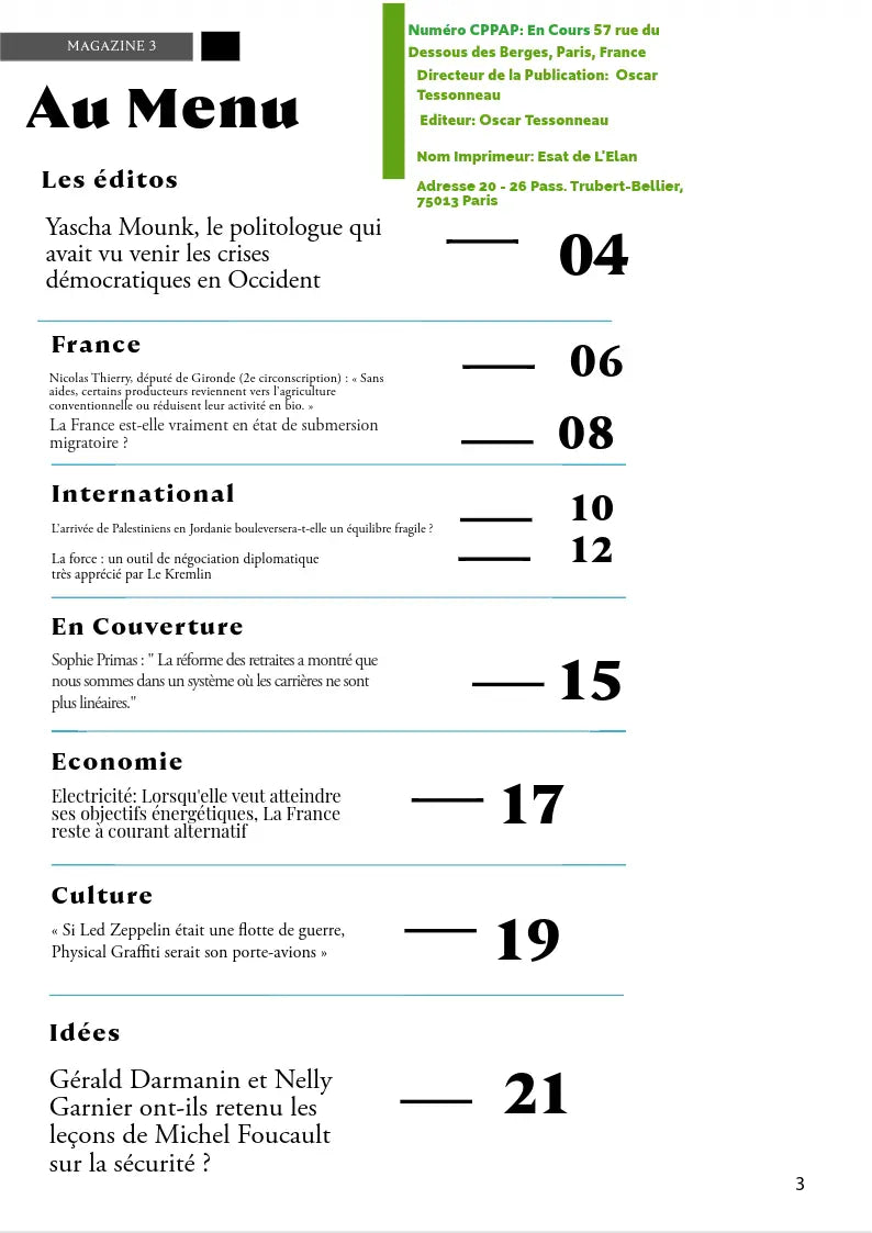Sophie Primas, Porte-parole du Gouvernement: " La réforme des retraites a montré que nous sommes dans un système où les carrières ne sont plus linéaires." - Rightbrain Magazine store