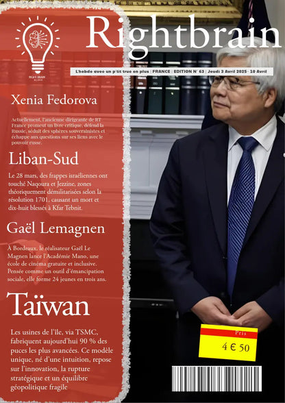 Taïwan : une île au cœur des futures grandes guerres commerciales - Rightbrain Magazine store